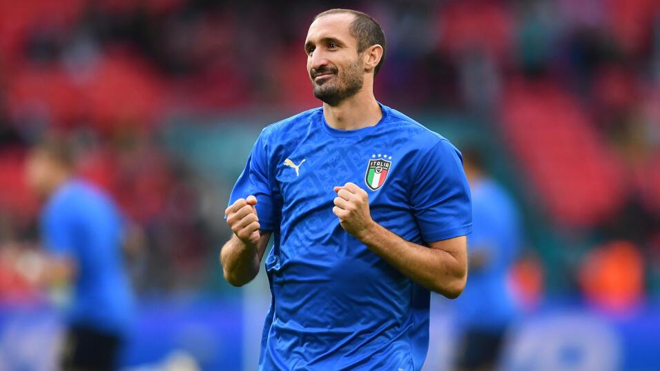 Italy defender Giorgio Chiellini